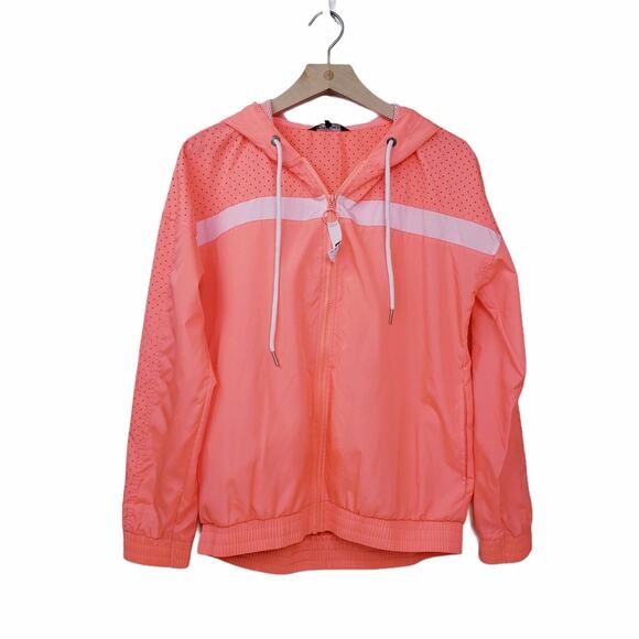 Bebe Sport Perforated Woven Jacket S NEW - Picture 3 of 14